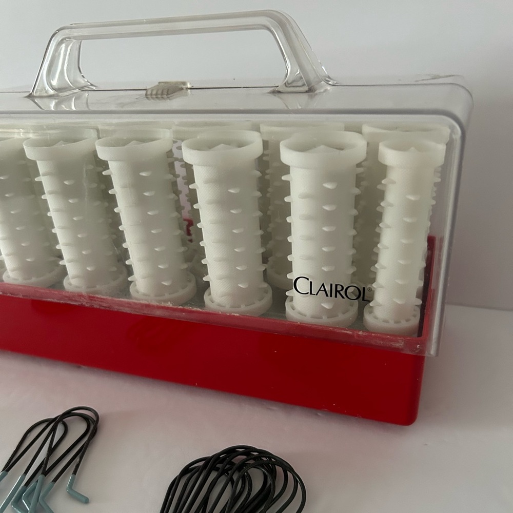 Vintage Clairol Heat Roller C20 Set of Hair Curlers - Picture 13 of 16